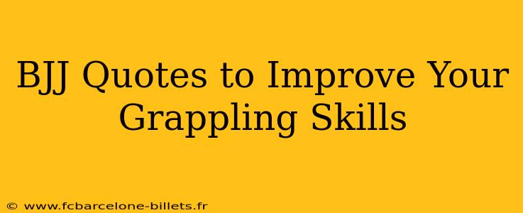 BJJ Quotes to Improve Your Grappling Skills